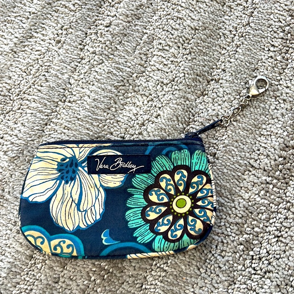 Vera Bradley small change/card wallet